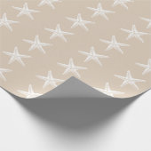 Starfish-Muster Geschenkpapier (Ecke)