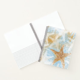 Starfish Musterkunst Notizblock