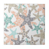 Starfish Nahtlose Keramik Fliese (Vorderseite)