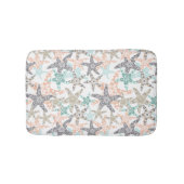 Starfish Nahtloses Muster Bath Mat Badematte (Vorderseite)