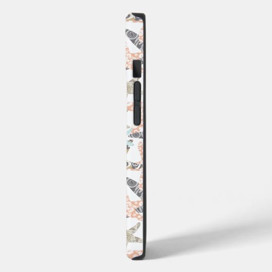 Starfish Nahtloses Muster Case-Mate iPhone Hülle (Rückseite / Links)