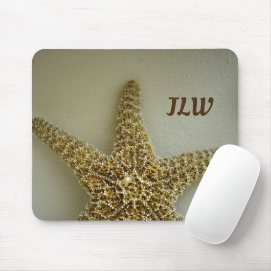 Starfish Natural Coastal Fotografic Mousepad (Mit Mouse)