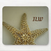 Starfish Natural Coastal Fotografic Mousepad (Vorne)