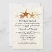 Starfish Nautilus Scallop Sea Muschel Modernes Mus Einladung (Vorderseite)