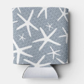Starfish Navy Blue Florida Beach Bachelorette Dosenkühler (Rückseite)