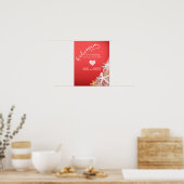 Starfish Netting Beach Hochzeit Begrüßung Schilder (Küche)