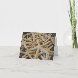 "Starfish"  Notecard Karte