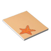 Starfish Notepad Notizblock (angewinkelt)