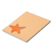Starfish Notepad Notizblock (Rotiert)