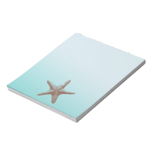 Starfish Notizblock (Rotiert)