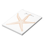 Starfish Notizblock (Rotiert)