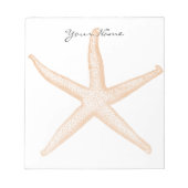 Starfish Notizblock (Vorderseite)