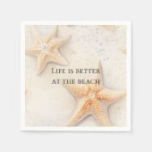 Starfish Ocean Beach Serviette (Vorderseite)