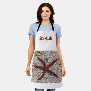 Starfish Ocean Vintag Beach Retro Souvenir Schürze