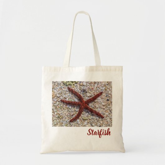 Starfish Ocean Vintag Beach Retro Souvenir Tragetasche (Vorne)