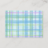 Starfish Octopus Seepferd Beach Blue Baby Dusche Begleitkarte (Rückseite)