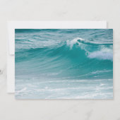 Starfish Ozean Weihnachtsfeiertage Party Einladung (Rückseite)