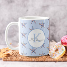 Starfish Pattern Beach Marine Individuelle Name