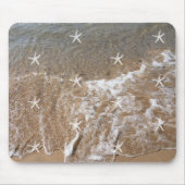 Starfish Patterns White Water Beach Schönheitsgesc Mousepad (Vorne)