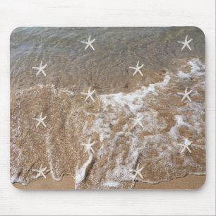 Starfish Patterns White Water Beach Schönheitsgesc Mousepad