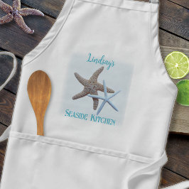 Starfish Personalisiert Beach Küche Schürze
