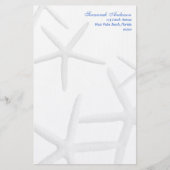 Starfish Personalisiert Beach Theme Schreibpapier Briefpapier (Vorderseite)