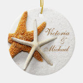 Starfish Personalisierte Ornament (Vorne)