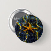 Starfish Pinback Button (Vorne & Hinten)