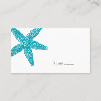 Starfish-Platzkarte Platzkarte