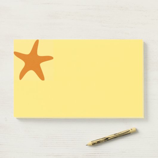 Starfish Post-It-Notes Post-it Klebezettel (Auf Schreibtisch)