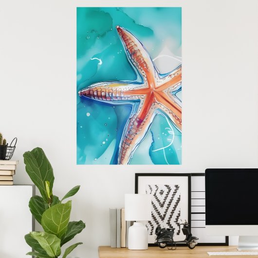 Starfish Poster (Heimbüro)