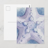 Starfish Postkarte (Vorne/Hinten)