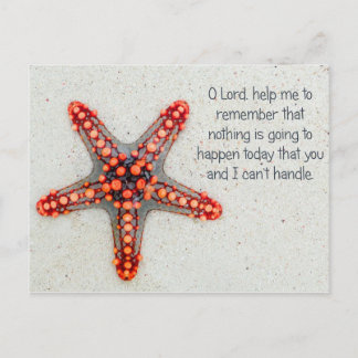 Starfish Postkarte