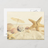 Starfish Postkarte (Vorne/Hinten)
