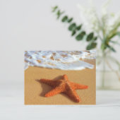 Starfish Postkarte (Stehend Vorderseite)