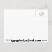 Starfish Postkarte (Rückseite)