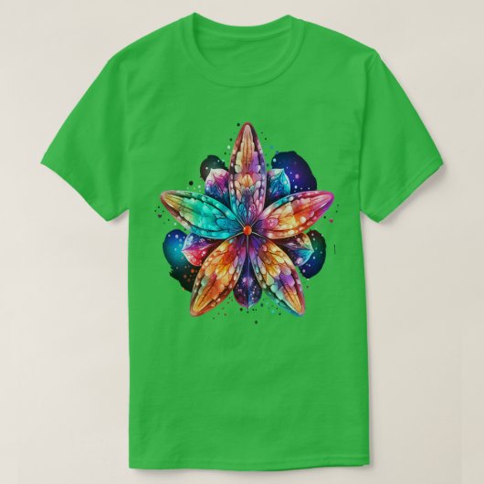 Starfish Rainbow T-Shirt (Design vorne)