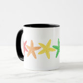 Starfish Rainbow Tasse (Vorderseite Links)