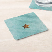 Starfish Rechteckiger Pappuntersetzer (angewinkelt)