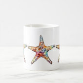 Starfish-Regenbogen Kaffeetasse (Mittel)