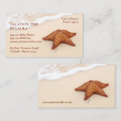 Starfish Reiseagentur Business Card Visitenkarte (Vorne/Hinten)