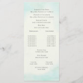 Starfish Ribbon und Lace Beach Romance Programm (Rückseite)