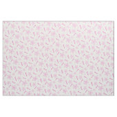 Starfish, rosa, weiße, kundenspezifische Stoffe (Fat Quarter (45,7 x 55,9 cm))