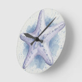 Starfish Runde Wanduhr (Winkel)