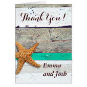 Starfish Rustic Beach Board Nautic (Vorne)