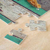 Starfish Rustic Beach Board Nautic Puzzle (Seite)