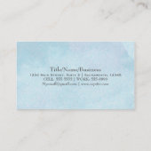 Starfish Sand Dollar Beach Boutique Business Cards Visitenkarte (Rückseite)