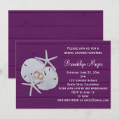 Starfish-Sand-Dollar-Brautparty-Einladungen Einladung (Vorne/Hinten)