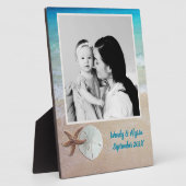 Starfish Sand Dollar Family Foto Keepake Fotoplatte (Seite)