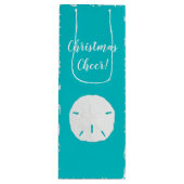 Starfish Sand Dollar Jeden Anlaß Aqua Geschenktüte Für Weinflaschen (Vorderseite)